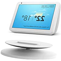 Los mejores  - Kiner Soporte Regulable para el Echo Show 8 el Plastico- Echo Show 5 Stand- Giro De 360 ​​Grados (Blanco)
